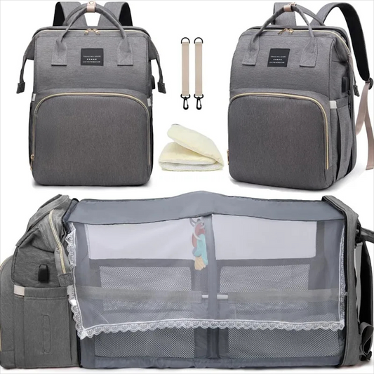 Teeny Traveler™ – The Perfect Convertible Diaper Bag for Modern Parents