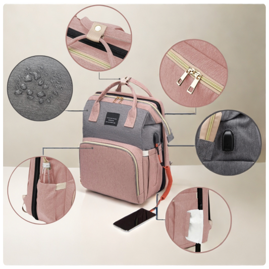 Teeny Traveler™ – The All-in-One Diaper Bag That Redefines Parenthood On-the-Go
