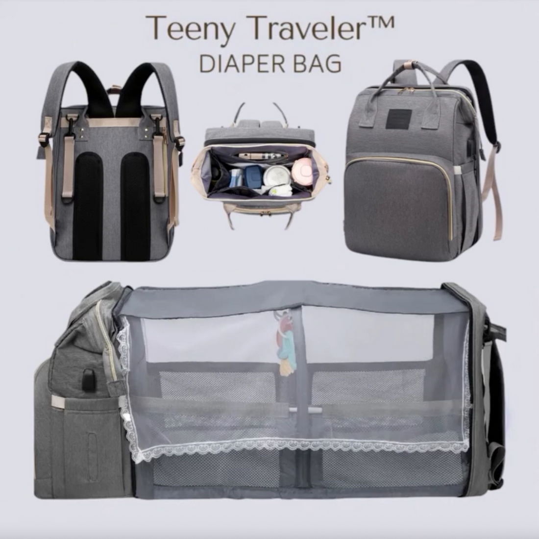 Beyond Baby Wipes: The Evolution of the Modern Diaper Bag