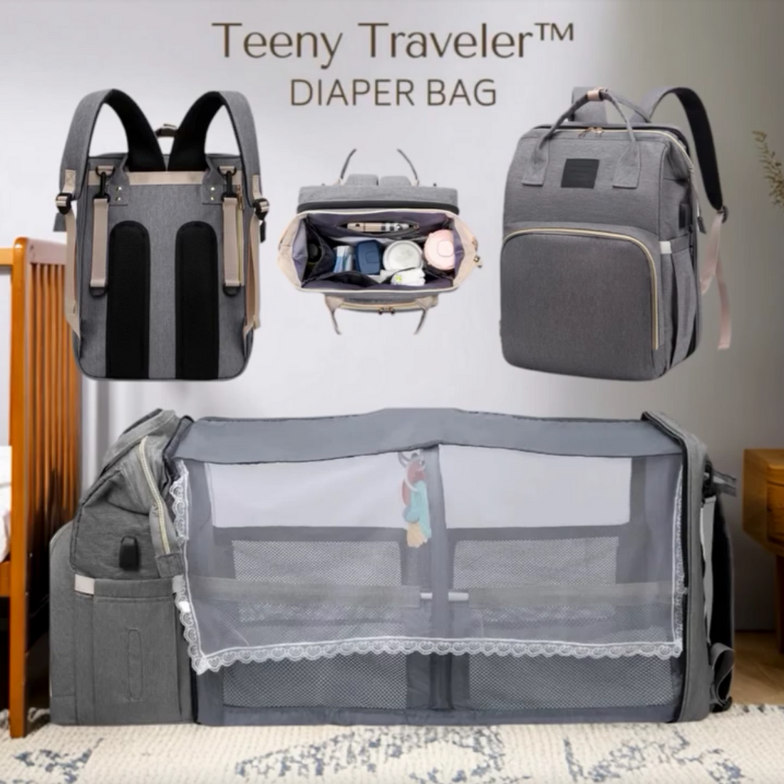 From Car Seats to Coffee Shops: The 24/7 Role of a Diaper Bag