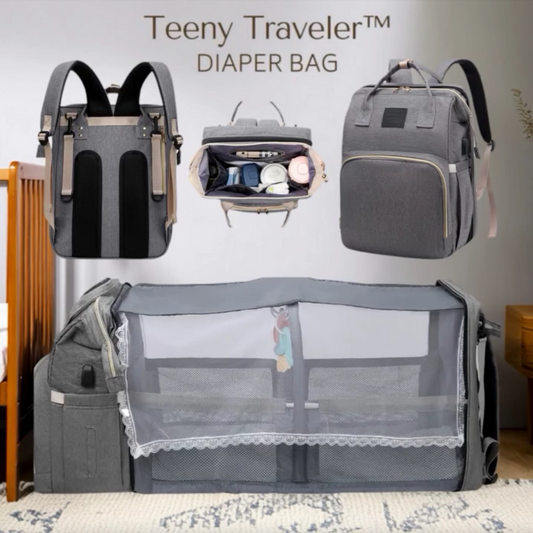 From Car Seats to Coffee Shops: The 24/7 Role of a Diaper Bag