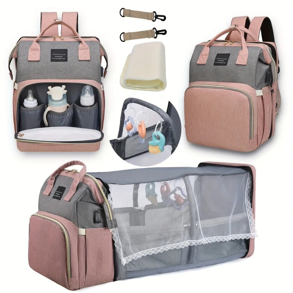 Ultimate Baby Backpack - Premium Diaper Bag  from WackyVenture - Just €59.95! Shop now at WackyVenture!