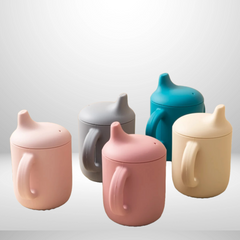 SIP'N SNACK™ - Silicone Cup - The Perfect Companion for Little Sippers!
