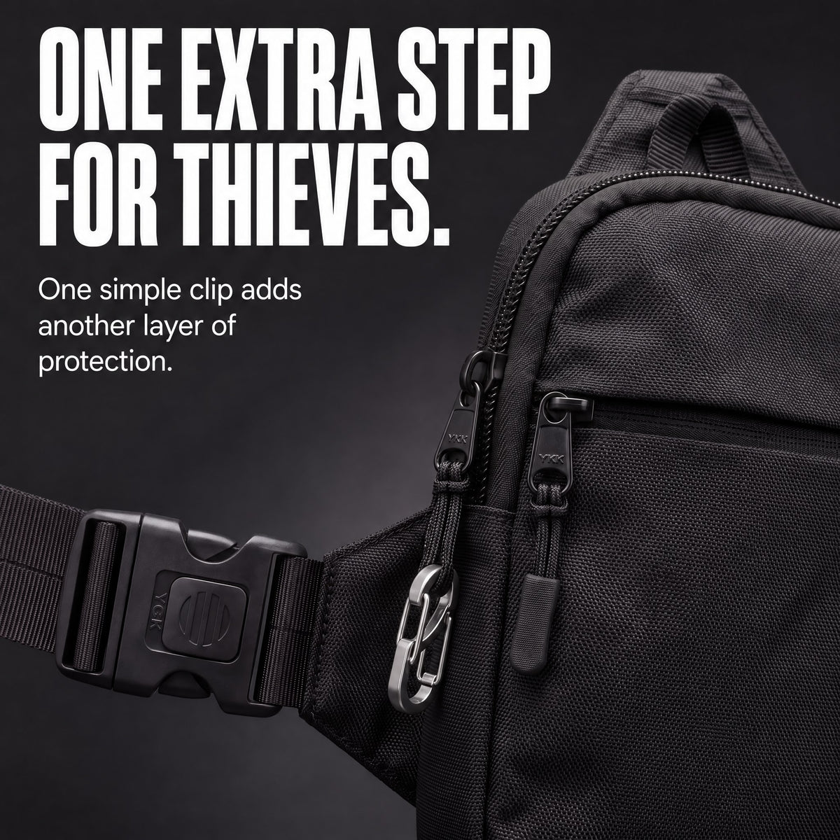 VAULTPOCKET PRO™ – Anti-Theft Sling Bag