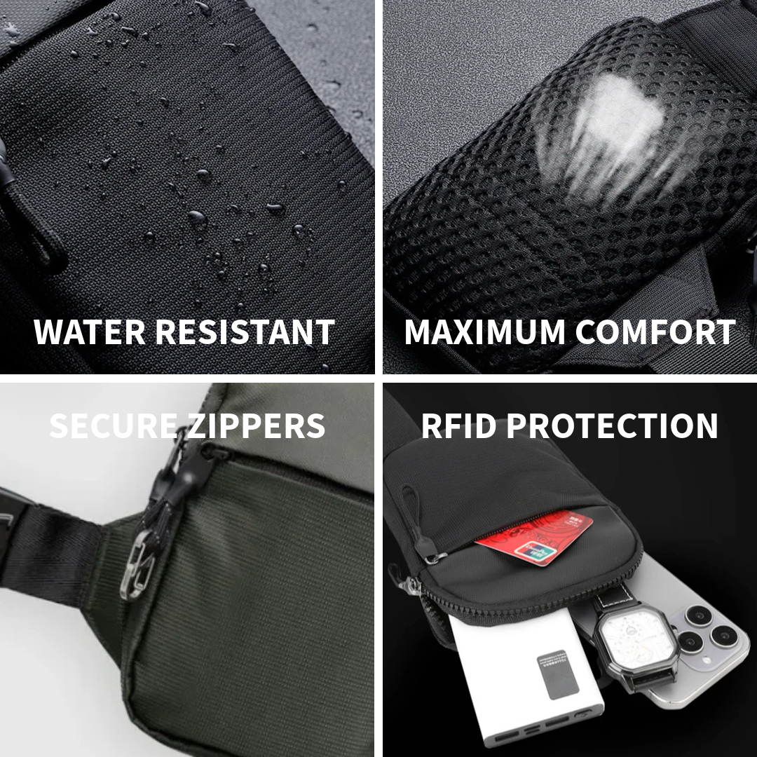 VAULTPOCKET™ – Anti-Theft Sling Bag