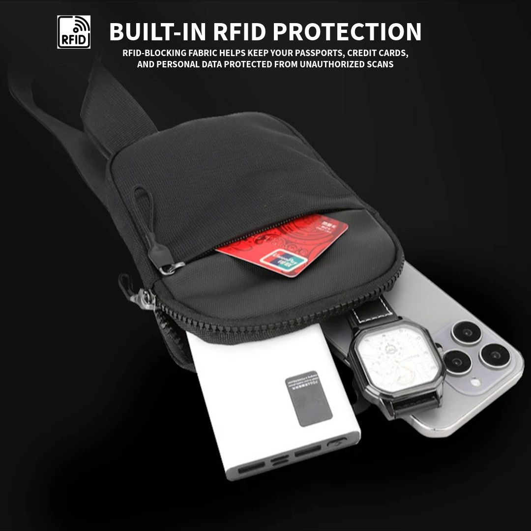 VAULTPOCKET™ – Anti-Theft Sling Bag