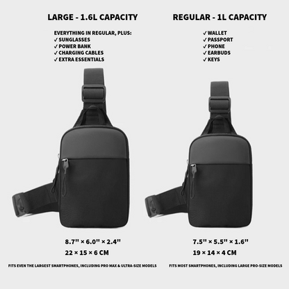 VAULTPOCKET™ – Anti-Theft Sling Bag