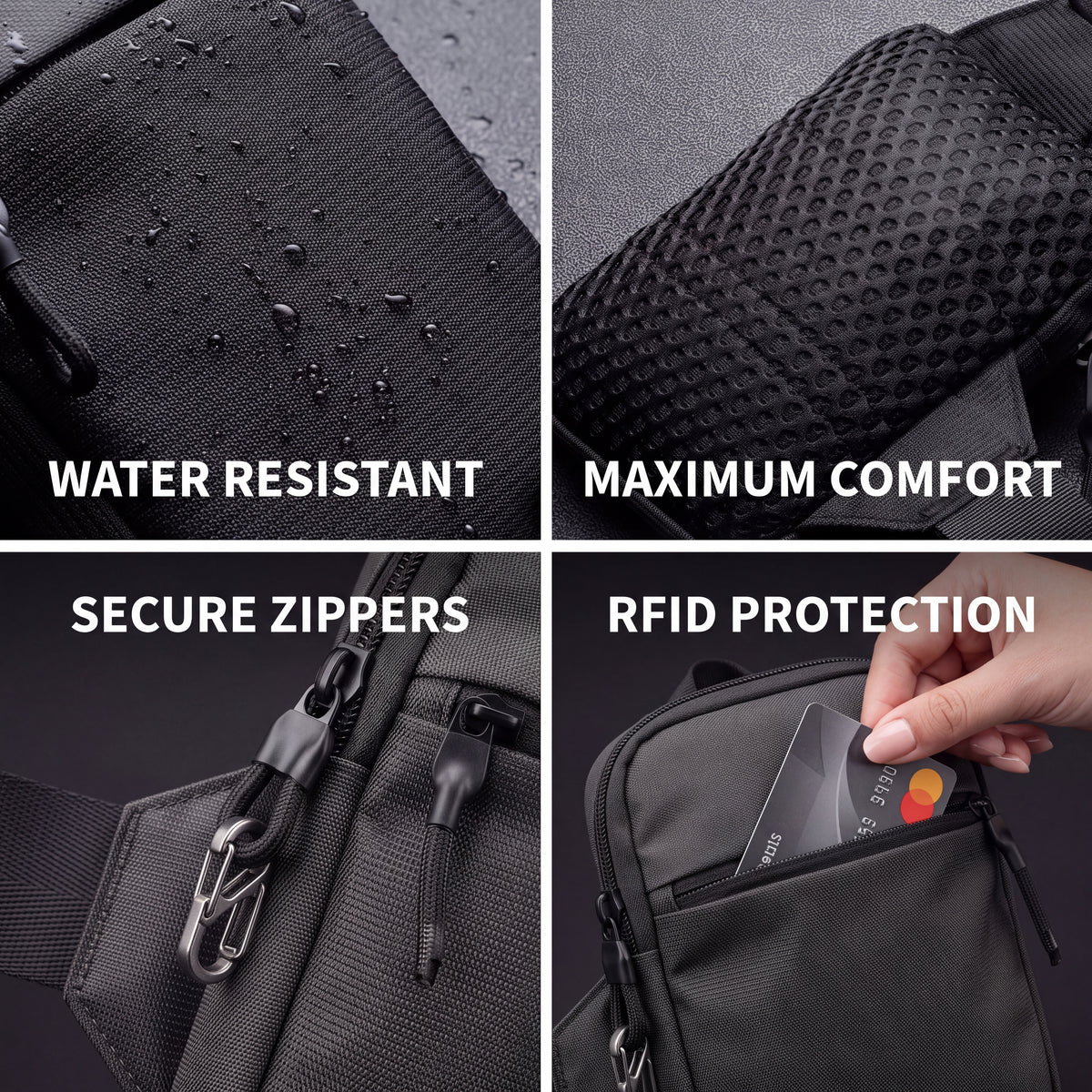 VAULTPOCKET™ – Anti-Theft Sling Bag