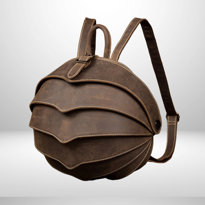 Buy Vintage Leather Beetle Backpack Online | WackyVenture